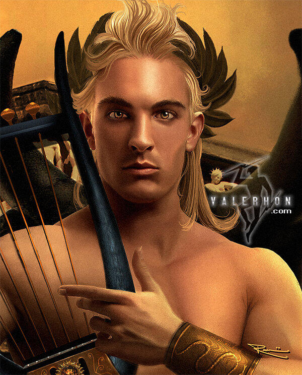 &#91;Mitologi&#93; Apollo , Dewa Musik , Panah , dan Pengetahuan