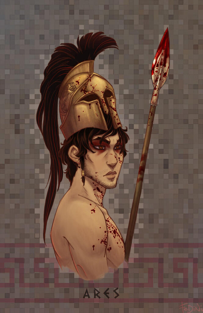 &#91;Mitologi&#93; Ares , Dewa Perang