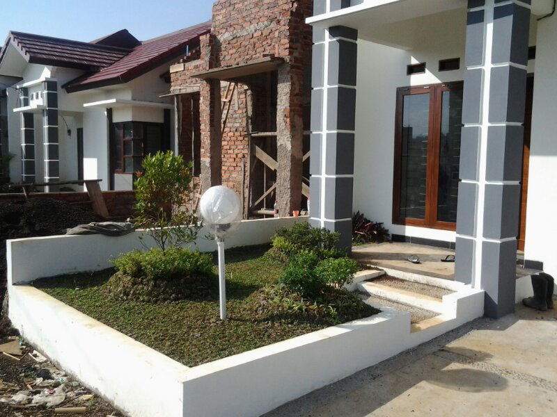 dikontrakan 1 unit rumah new building di perumahan villa taman anggrek sukabumi