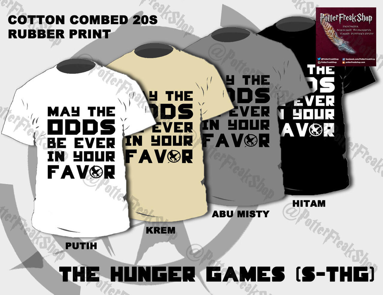 Potter Freak Shop, Online Shop Harry Potter's Stuff, Potterheads Mari Masuk!