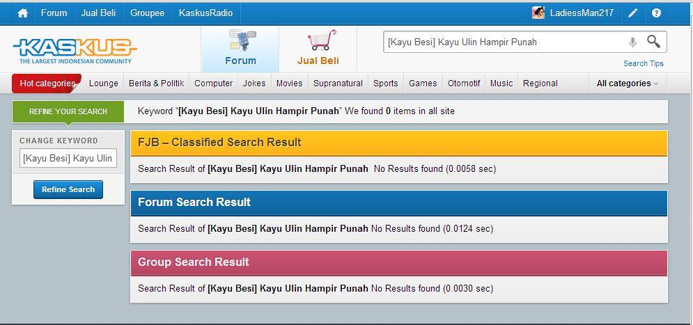 &#91;Kayu Besi&#93; Kayu Ulin Hampir Punah