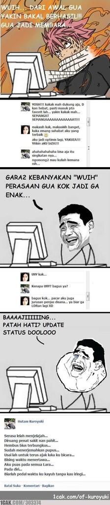 kumpulan komik rage dan meme dari 1cak (jomblo , pdkt dll)