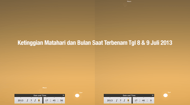 Penting dibaca sebagai referensi: Prediksi Awal Ramadhan 1434 H (2013)