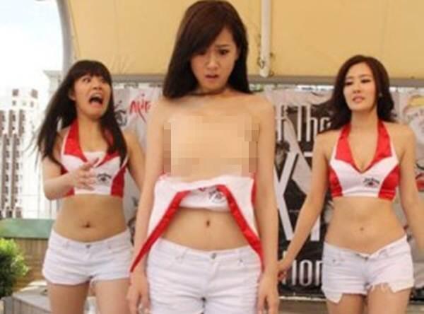 (BB+) cheerleader Fail (Pick) yg gk masup anek sumpahin TAMPAN