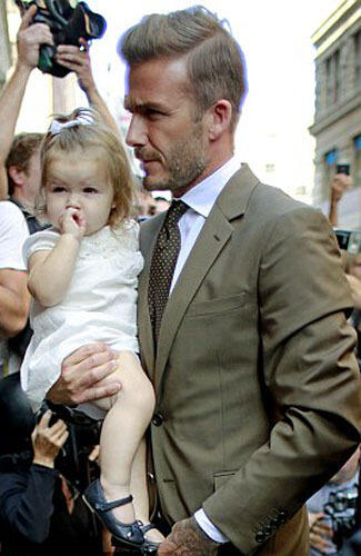 Sepatu princess-nya David Beckham