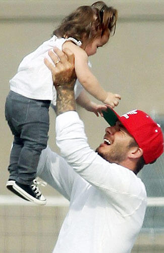 Sepatu princess-nya David Beckham