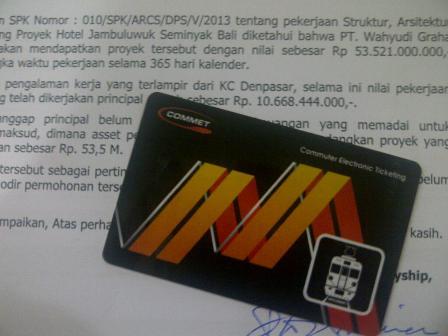 e-Ticketing yang diterbitkan oleh PT. KAI (Persero)