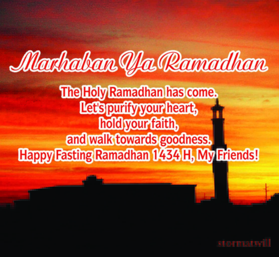 Marhaban Ya Ramadhan to #19 and All..