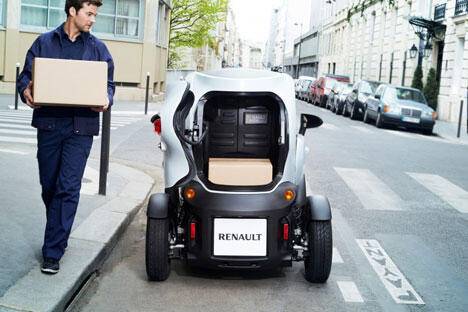 Renault Twizy Cargo: mobil listrik kecil khusus untuk mengantar barang