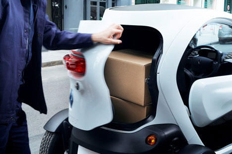 Renault Twizy Cargo: mobil listrik kecil khusus untuk mengantar barang