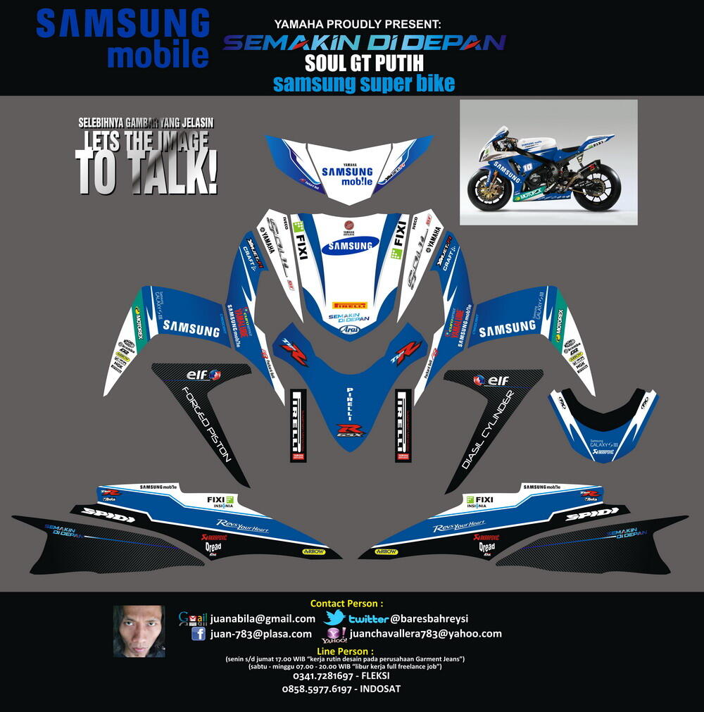 Terjual STRIPPING MOTOR DESAIN SUKA SUKA x  KASKUS