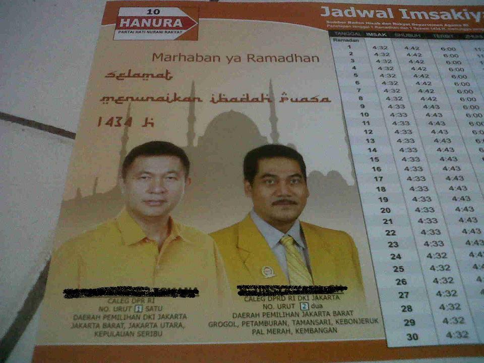 jadwal imsak plus plus . . . .