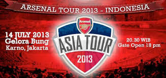 Harga Tiket Pertandingan Indonesia vs Arsenal - Liverpool - Chelsea 14 - 20 - 25 Juli