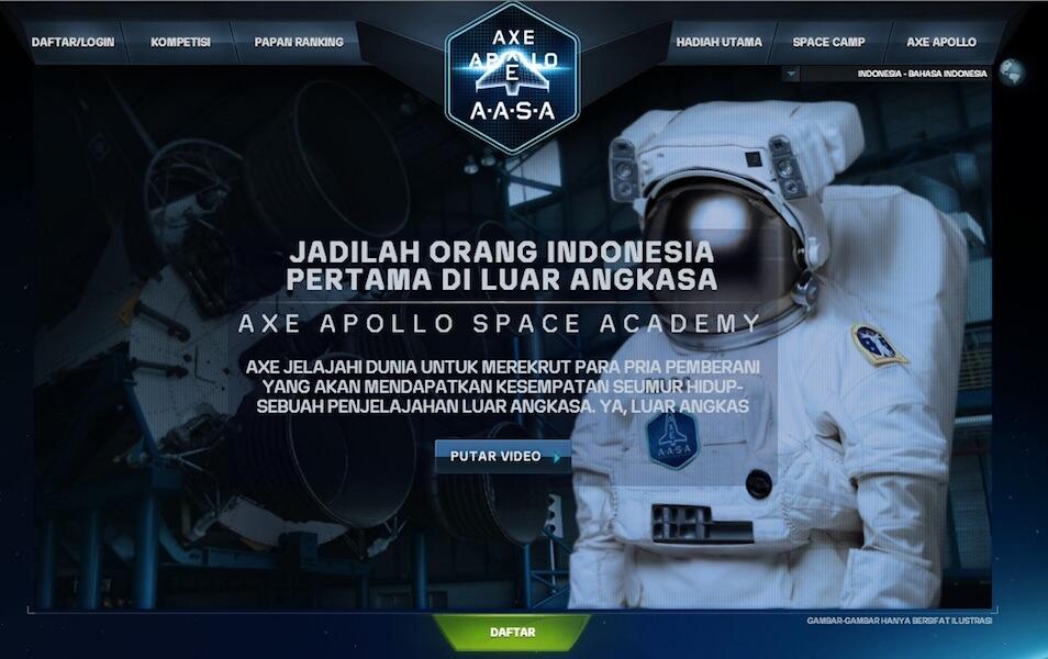 Agan yakin mau jadi ASTRONOT di Axe Apollo ? Coba di Baca Dulu Gan!