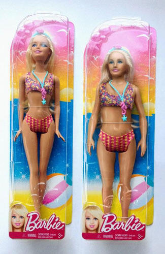 Inilah Bentuk Barbie Jika Tubuhnya Seperti Wanita Kebanyakan