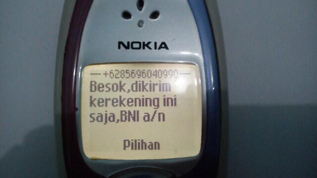 HATI-HATI ! penipuan model baru lagi lewat sms..