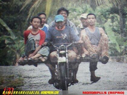 Sepeda Motor Angkutan Serba Guna !!!! Ngakak inside