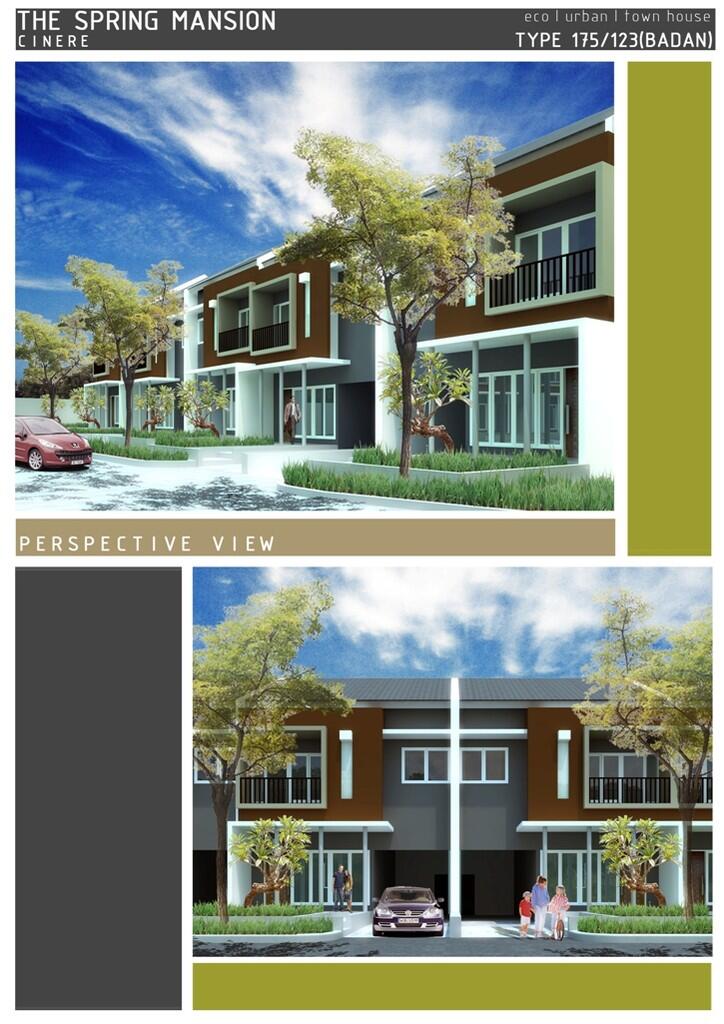 Town House Cinere / THE SPRING MANSION CINERE