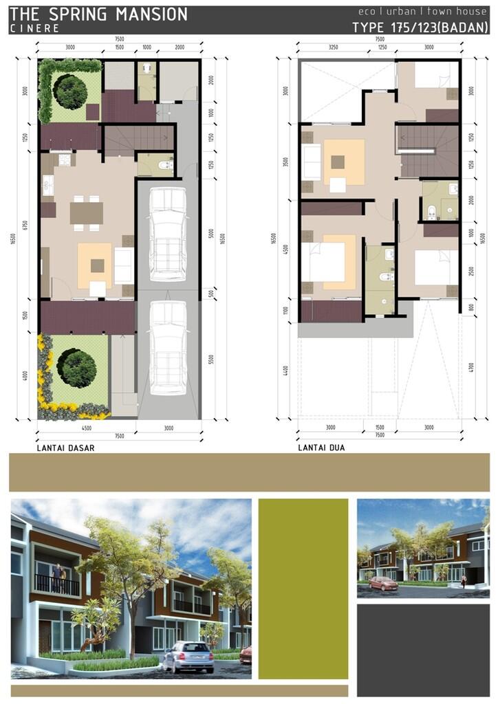 Town House Cinere / THE SPRING MANSION CINERE