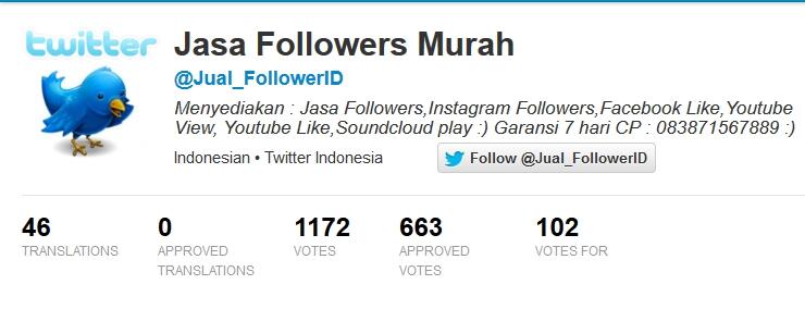 Cara Mendapatkan Twitter Translator Badge 