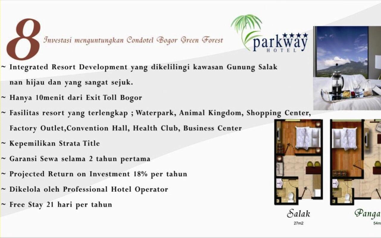 Condotel (Condominium Hotel) Investasi Meguntungkan