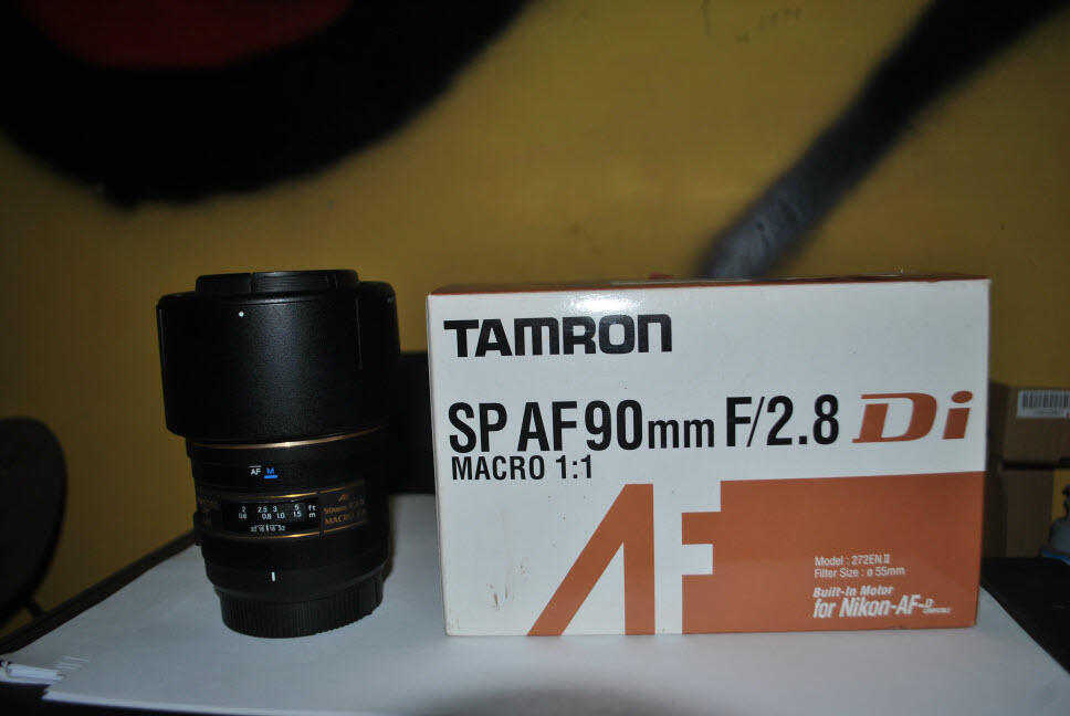 &#91;WTS&#93; Lensa Tamron for Nikon SP AF 90mm F/2.8 Di Macro 1:1