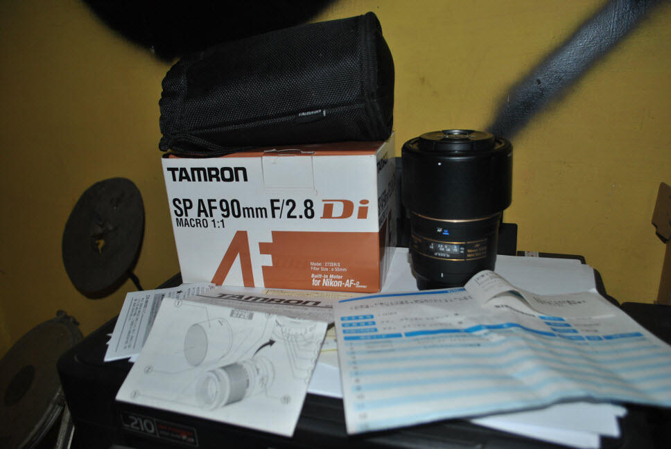 &#91;WTS&#93; Lensa Tamron for Nikon SP AF 90mm F/2.8 Di Macro 1:1