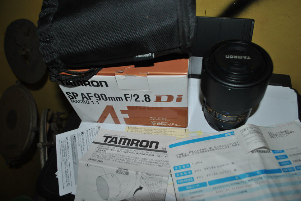 &#91;WTS&#93; Lensa Tamron for Nikon SP AF 90mm F/2.8 Di Macro 1:1