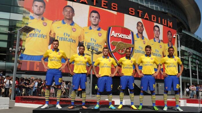 &#91;RESMI&#93; Jersey Away Arsenal 2013 / 2014 (The Gunners MASUK!!!)