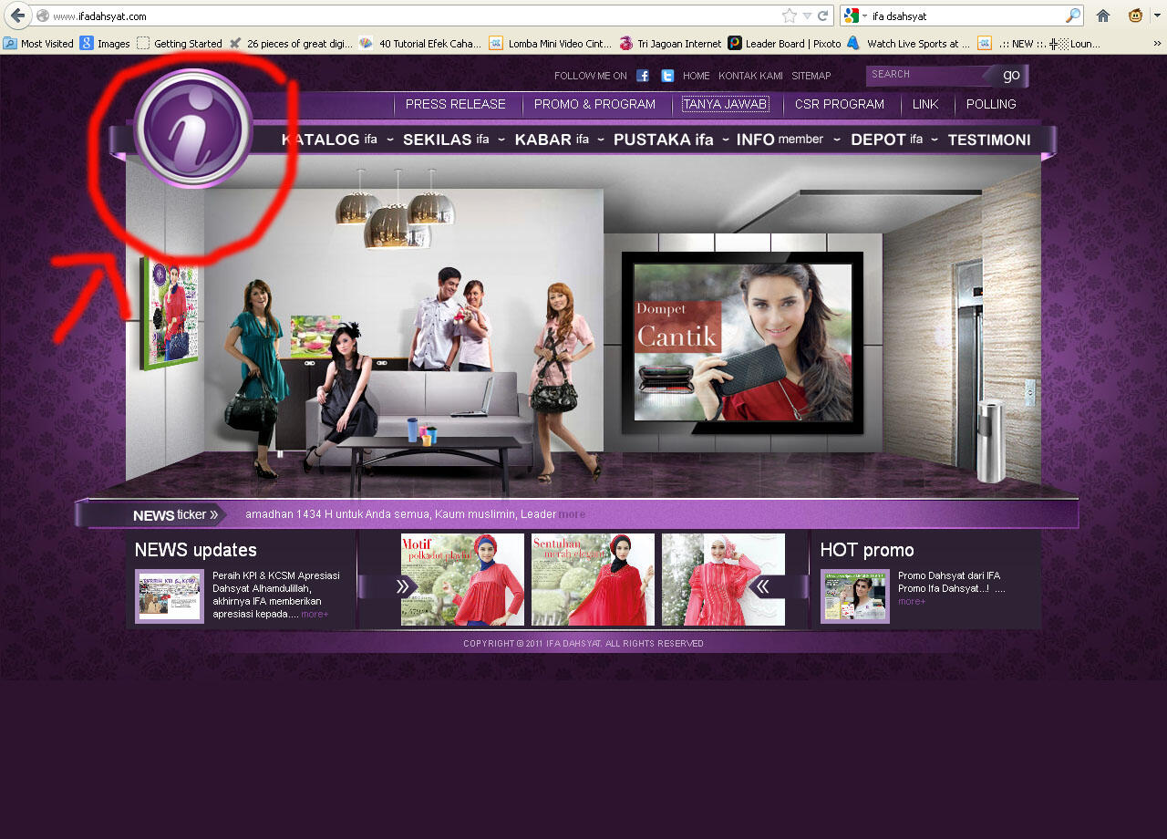 Penampakan &quot;Mirip&quot; Logo MLM di Website Kementrian Agama