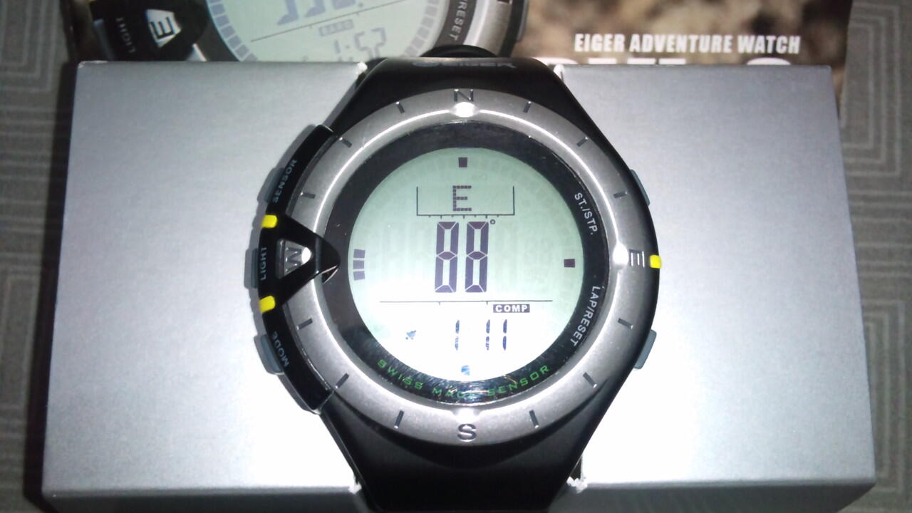 Terjual JAM TANGAN // EIGER // TECHNICAL WATCH // ILL03 