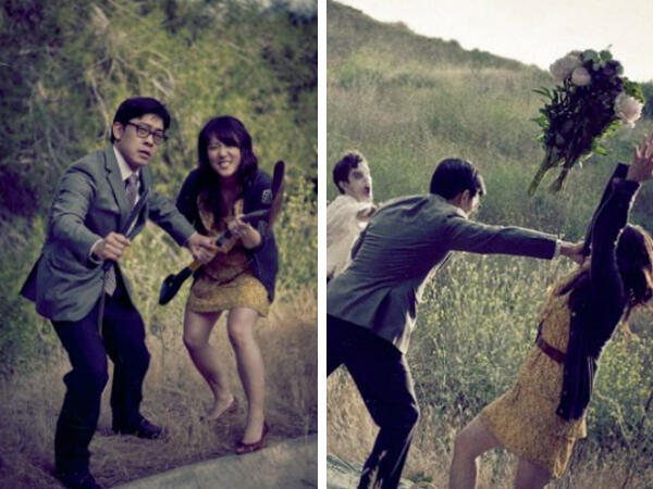 Geger Foto Pre-Wedding Bersama 'Hantu'