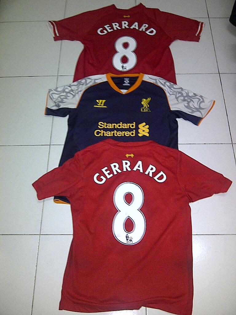 Liverpool home and 3rd