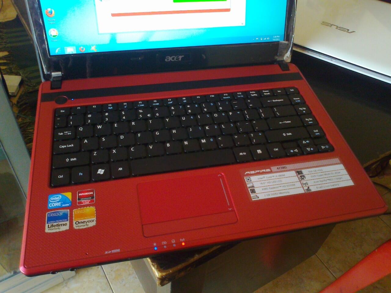 ACER Aspire 4738G-Gaming | ATI Radeon Malang