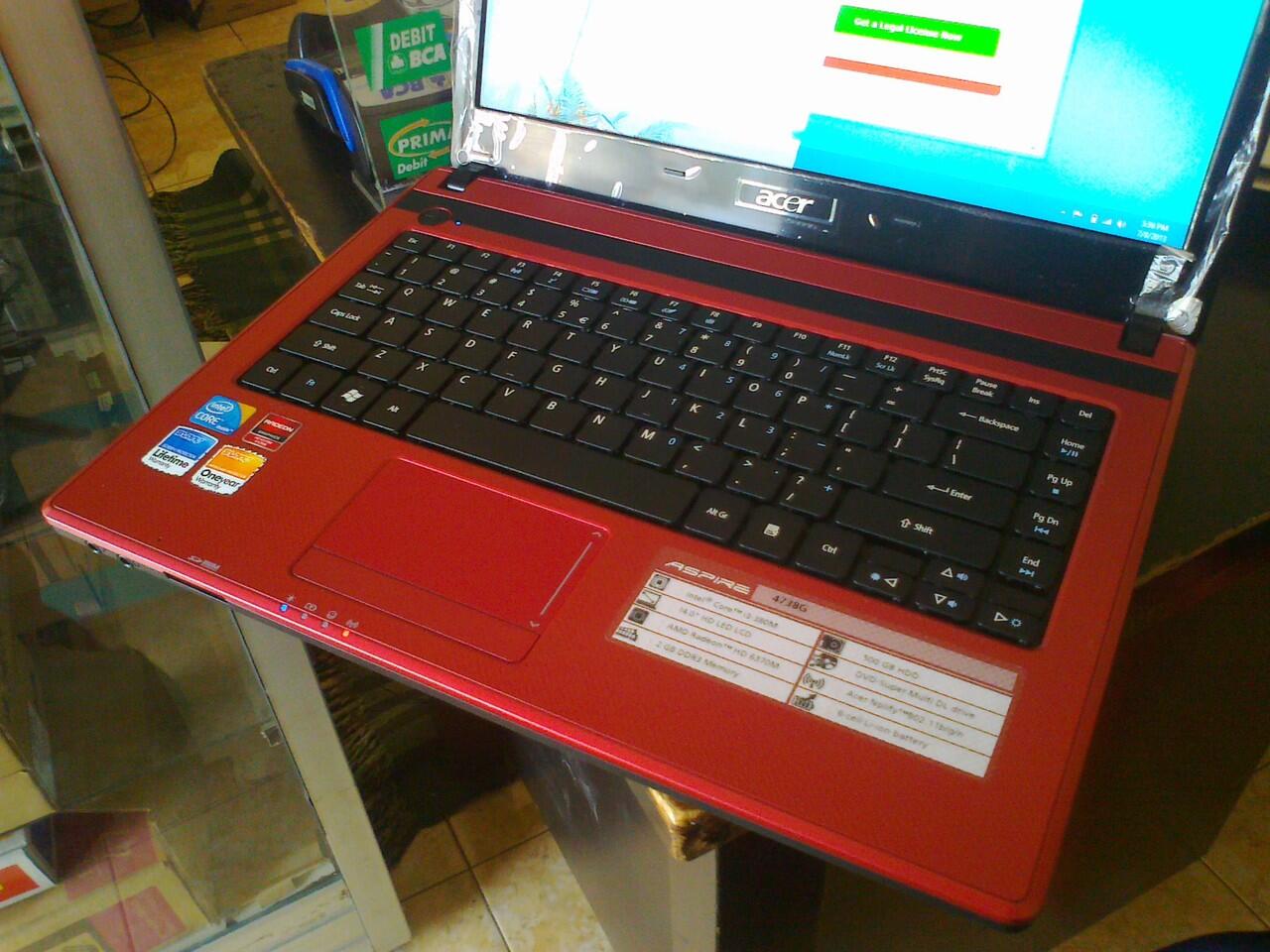 ACER Aspire 4738G-Gaming | ATI Radeon Malang