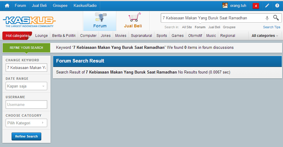 &#91;Woles&#93; Hindari 7 Kebiasaan Makan Yang Buruk Saat Ramadhan
