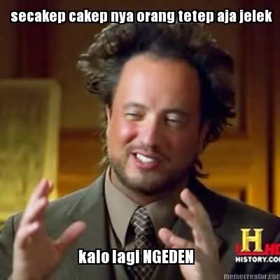 Meme pertama bikinan sendiri