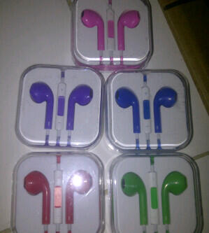 Earphone HF Headset Iphone 5 ipad ipod bisa untuk blackberry samsung jogja