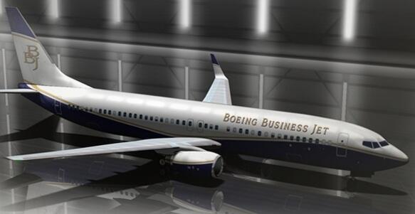 Boeing Business Jet Milik SBY 