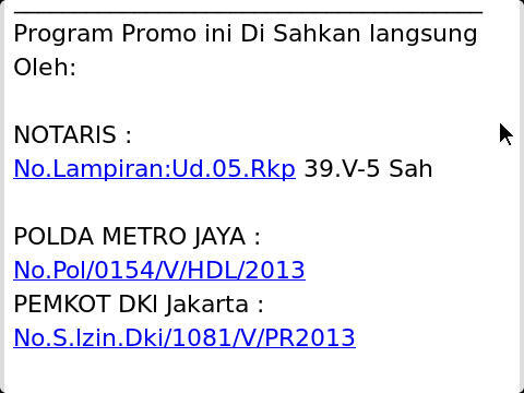 BERKAH RAMADHAN from Research In Motion Limited
(Horrayy... Ane Dapat Mobil Baru!!)