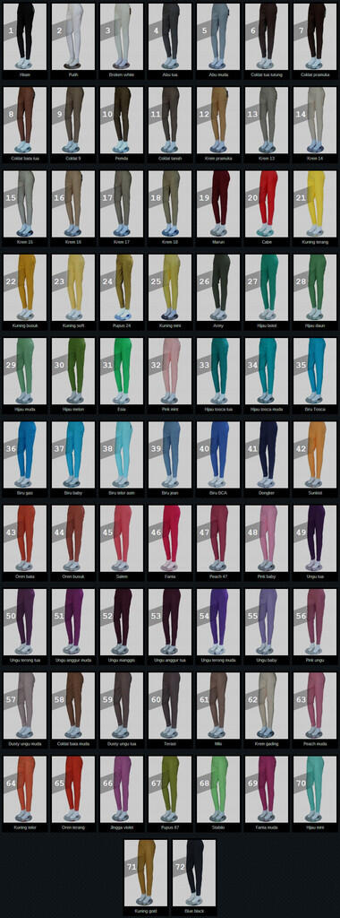 Celana Legging 3R Murah, mulai dari 35.000 ( we do accept drop shipper )