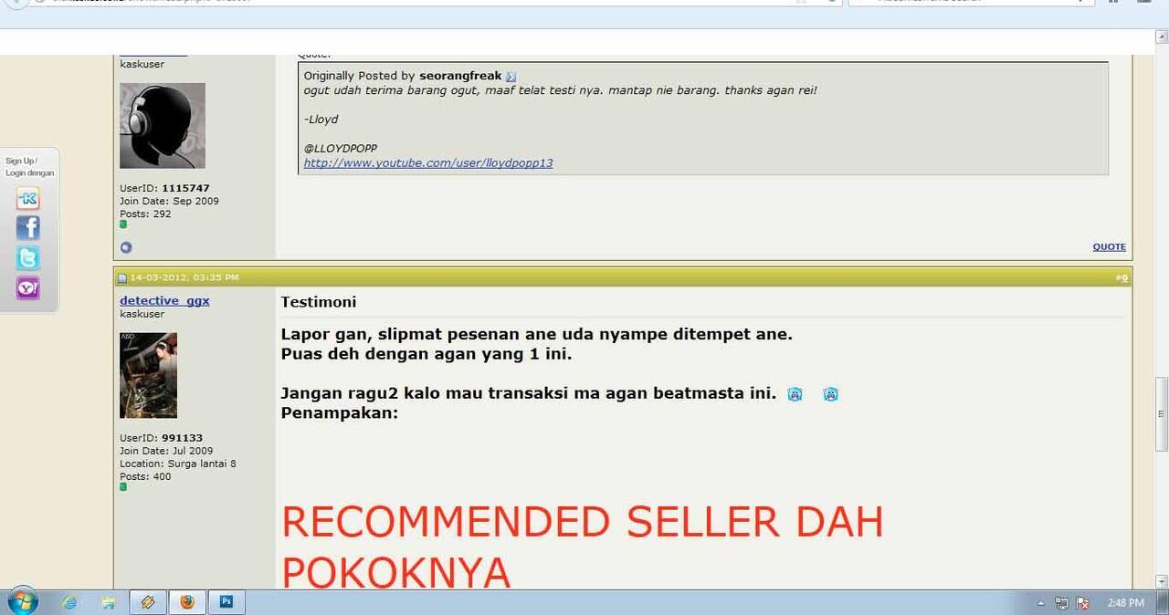 TESTIMONIAL BEATMASTA