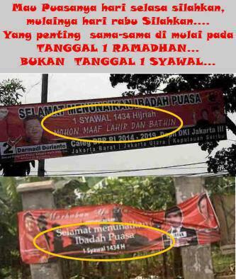 Masih aja di politisasi mana salah lagi :D