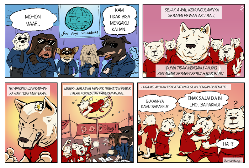 &#91;Info Hewan Bergambar + Komik!&#93; - Anjing Kintamani