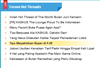 Tips Meyakinkan Buyer Di FJB Versi Cimoou