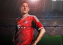 Jersey Grade Ori Bayern Munchen Home 2013/2014 #31 Schweinsteiger