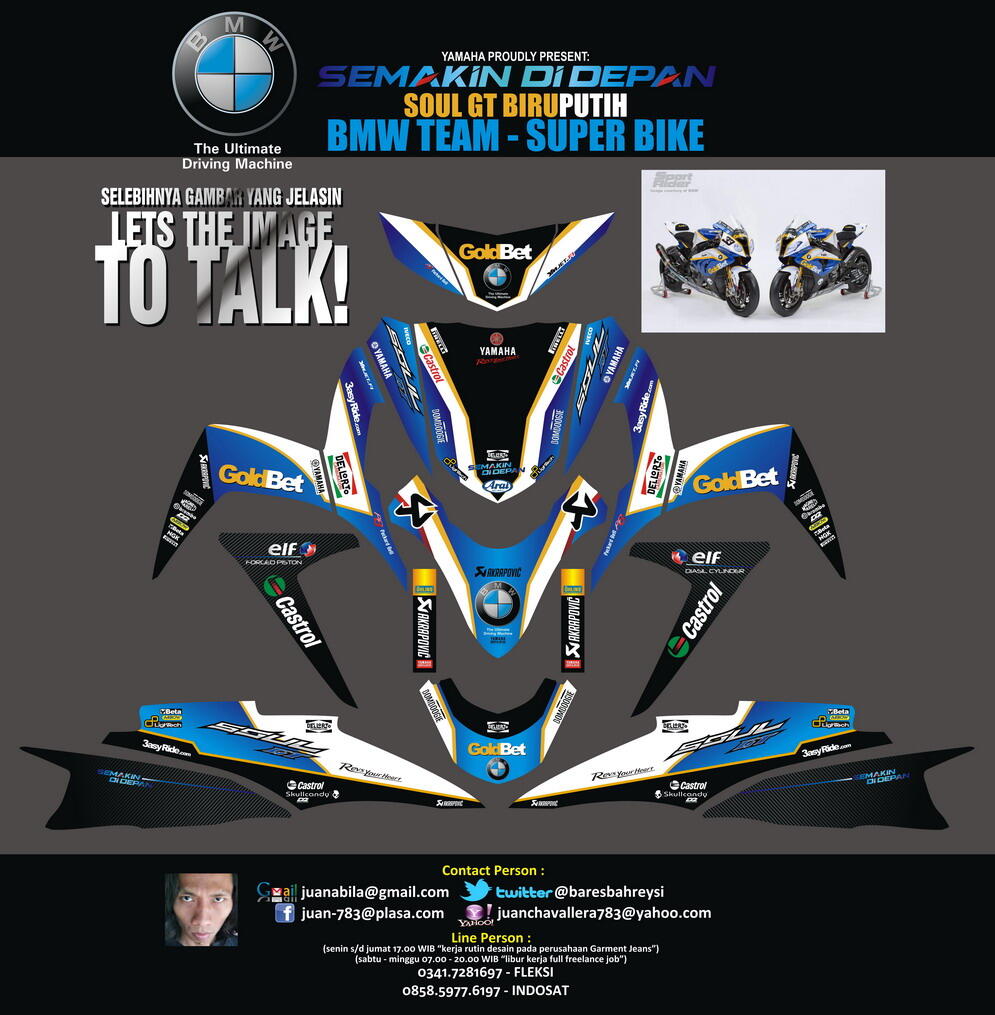 Terjual STRIPPING MOTOR DESAIN SUKA SUKA x  KASKUS