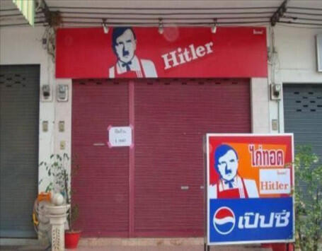 Restoran Hitler yang Berlogo Mirip Kolonel Sanders