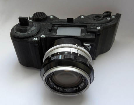 Kamera SLR Ini Dibuat dari Printer 3D