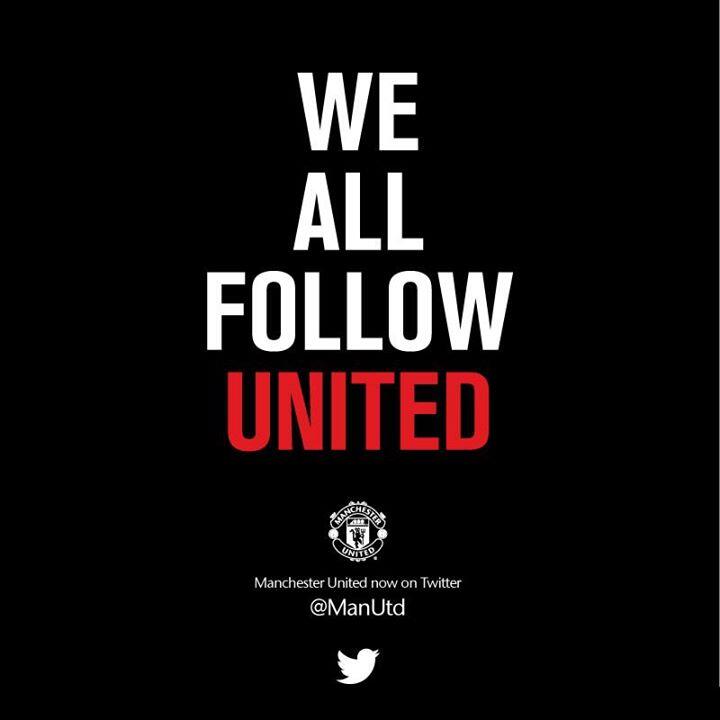 Manchester United kini punya akun twitter gan. GO FOLLOW !!